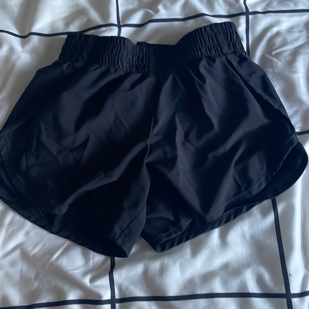 Kids Black Athletic Shorts